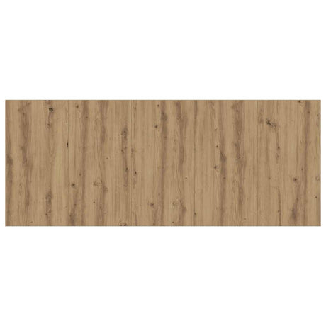 Vidaxl hoofdeinde 200x1,5x80 cm bewerkt hout artisanaal eikenkleur