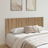 Vidaxl hoofdeinde 200x1,5x80 cm bewerkt hout artisanaal eikenkleur