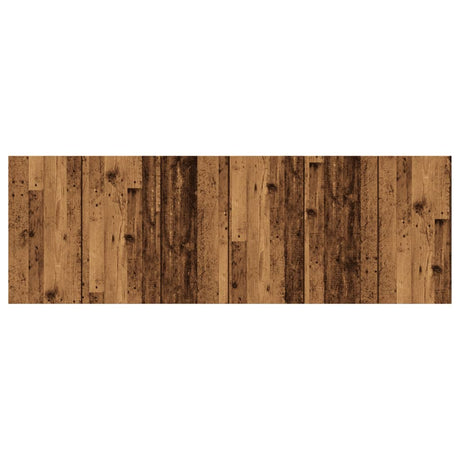 Vidaxl hoofdbord wandmodel 240x1,5x80 cm bewerkt hout oud houtkleurig