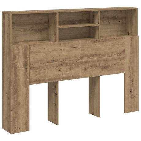 Vidaxl hoofdbordkast artisan eiken 140x19x103,5 cm