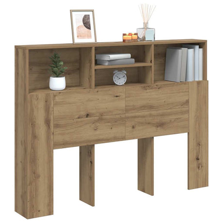 Vidaxl hoofdbordkast artisan eiken 140x19x103,5 cm
