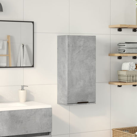 Vidaxl badkamerkast wandgemonteerd 32x20x67 cm betongrijs