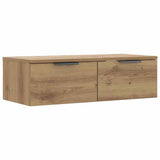 Vidaxl wandkast 68x30x20 cm bewerkt hout artisanaal eikenkleurig