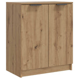Vidaxl schoenenkast 59x35x70 cm bewerkt hout artisanaal eikenkleurig