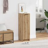 Vidaxl schoenenkast 29,5x35x100,5 cm bewerkt hout artisanaal eiken