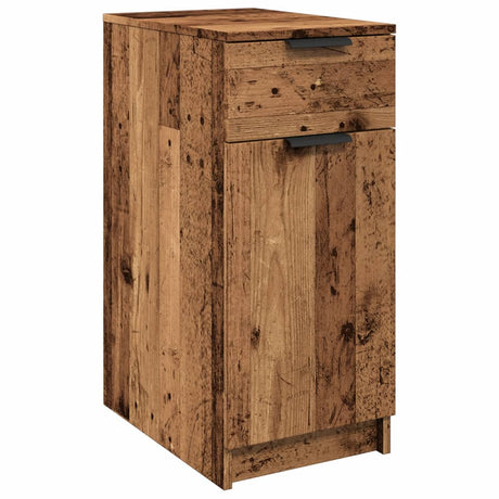 Vidaxl bureau 33x50x75 cm bewerkt hout oud houtkleurig
