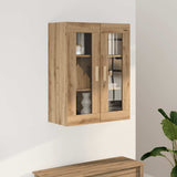 Vidaxl bovenkast 69,5x34x90 cm artisanaal eikenkleurig