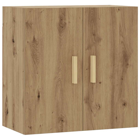Vidaxl wandkast 60x31x60 cm bewerkt hout artisanaal eikenkleurig