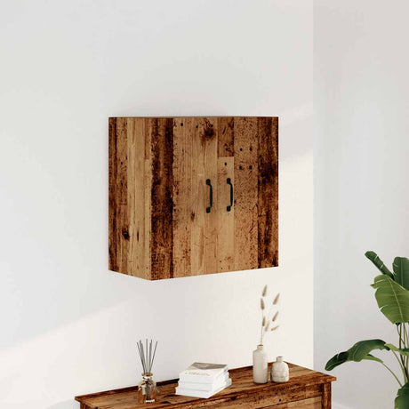 Vidaxl wandkast 60x31x60 cm bewerkt hout oud houtkleurig