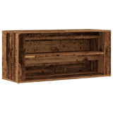 Vidaxx Schuhbank 100x35x45 cm Fertigholz, altholzfarben