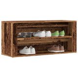 Vidaxx Schuhbank 100x35x45 cm Fertigholz, altholzfarben