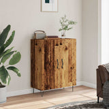 Vidaxl dressoir 69,5x34x90 cm bewerkt hout oud houtkleurig