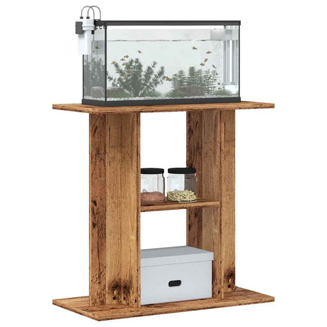 Vidaxx Aquarienständer 60x30x60 cm behandeltes Holz, altholzfarben