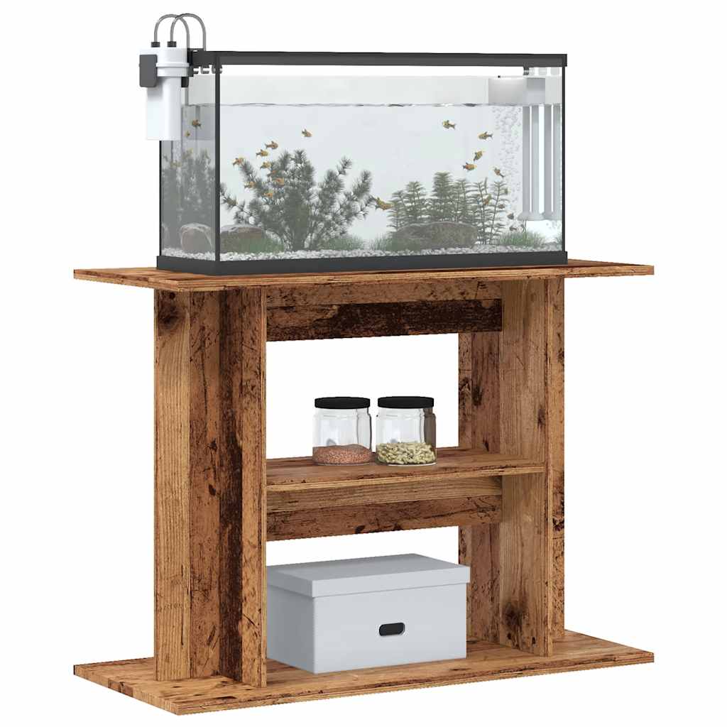 Vidaxx Aquarienständer 80x35x60 cm behandeltes Holz, altholzfarben