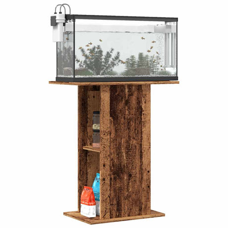 Vidaxx Aquarienständer 36x60,5x72,5 cm behandeltes Holz, altholzfarben