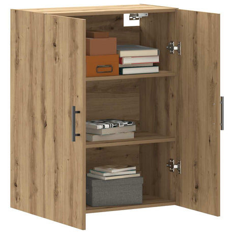 Vidaxl wandkast 69,5x34x90 cm artisanaal eikenkleurig
