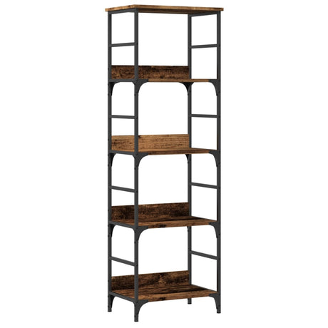 Vidaxl boekenkast 50x33x153 cm bewerkt hout oud houtkleurig