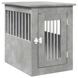 Vidaxxl Hundehütte 45x62x59 cm Holzwerkstoff Betongrau