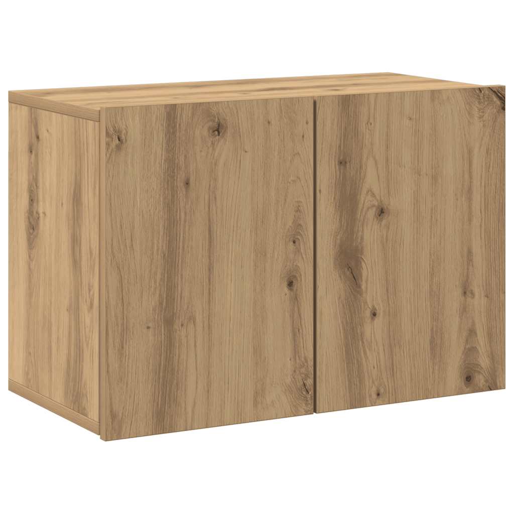 Vidaxl tv-meubel wandgemonteerd 60x30x41 cm artisanaal eikenkleurig