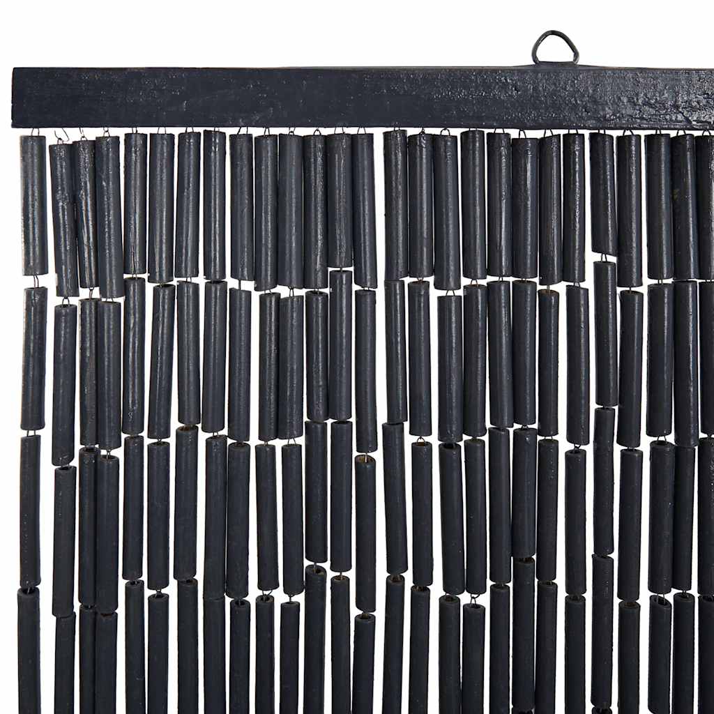 Vidaxl insectengordijn 56x185 cm bamboe donkergrijs