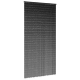 Vidaxl insectengordijn 100x200 cm bamboe donkergrijs