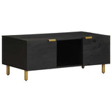 Vidaxl salontafel 100x54x40 cm bewerkt hout zwart
