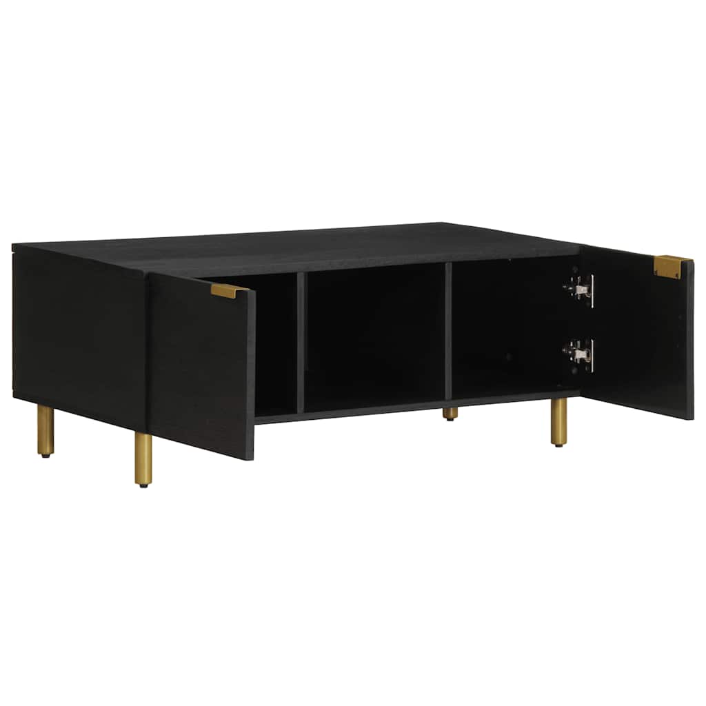 Vidaxl salontafel 100x54x40 cm bewerkt hout zwart