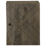 Vidaxl badkamerkast wandgemonteerd 38x33x48 cm massief mangohout zwart