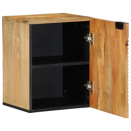 Vidaxl badkamerhangkast 38x33,5x48 cm massief mangohout bruin
