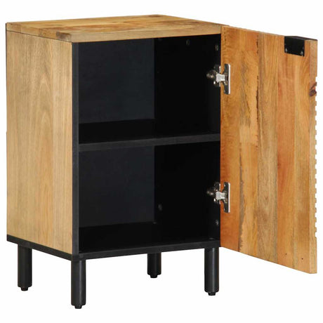 Vidaxl badkamerkast 38x33,5x58 cm massief mangohout bruin