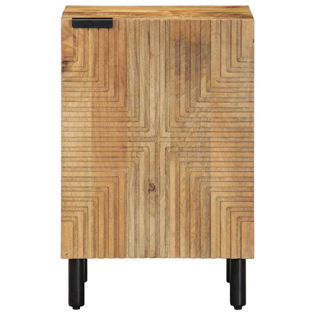 Vidaxl badkamerkast 38x33,5x58 cm massief mangohout bruin