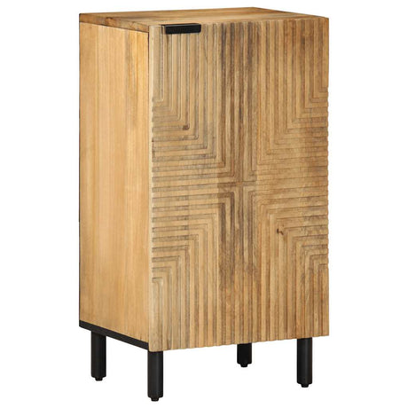 Vidaxl dressoir 40x33x75 cm massief mangohout bruin
