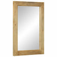 Vidaxl badkamerspiegel 50x70x2,5 cm massief mangohout bruin
