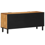 Vidaxl tv-kast met lade bruin 105 x 33 x 46 cm massief mango hout