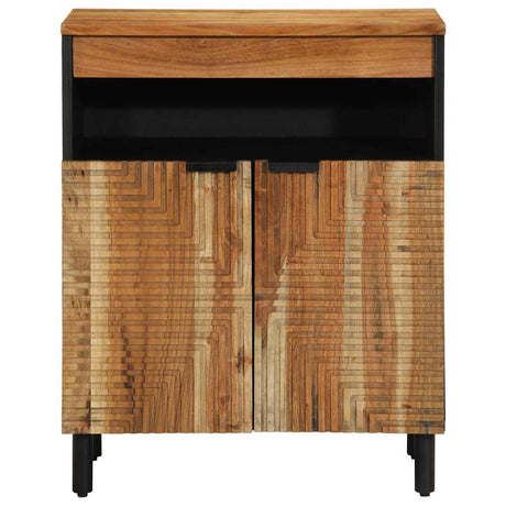 Vidaxl dressoir met plank bruin 60 x 33,5 x 75 cm massief mango hout