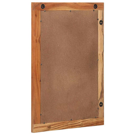 Vidaxl badkamer spiegel wandgemonteerd bruin 70 x 50 x 2.5 cm