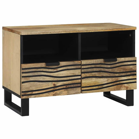 Vidaxl tv eenheden 70 x 33 x 46 cm bruin bewerkt hout