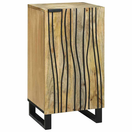 Vidaxl dressoir bruin 40 x 33 x 75 cm massief mangohout