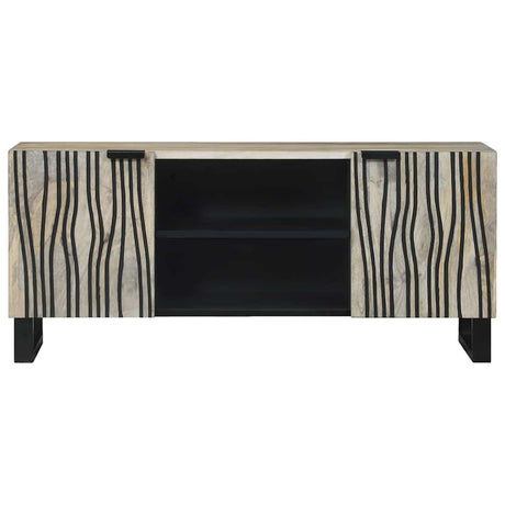 Vidaxl tv eenheden 105 x 33 x 46 cm wit bewerkt hout