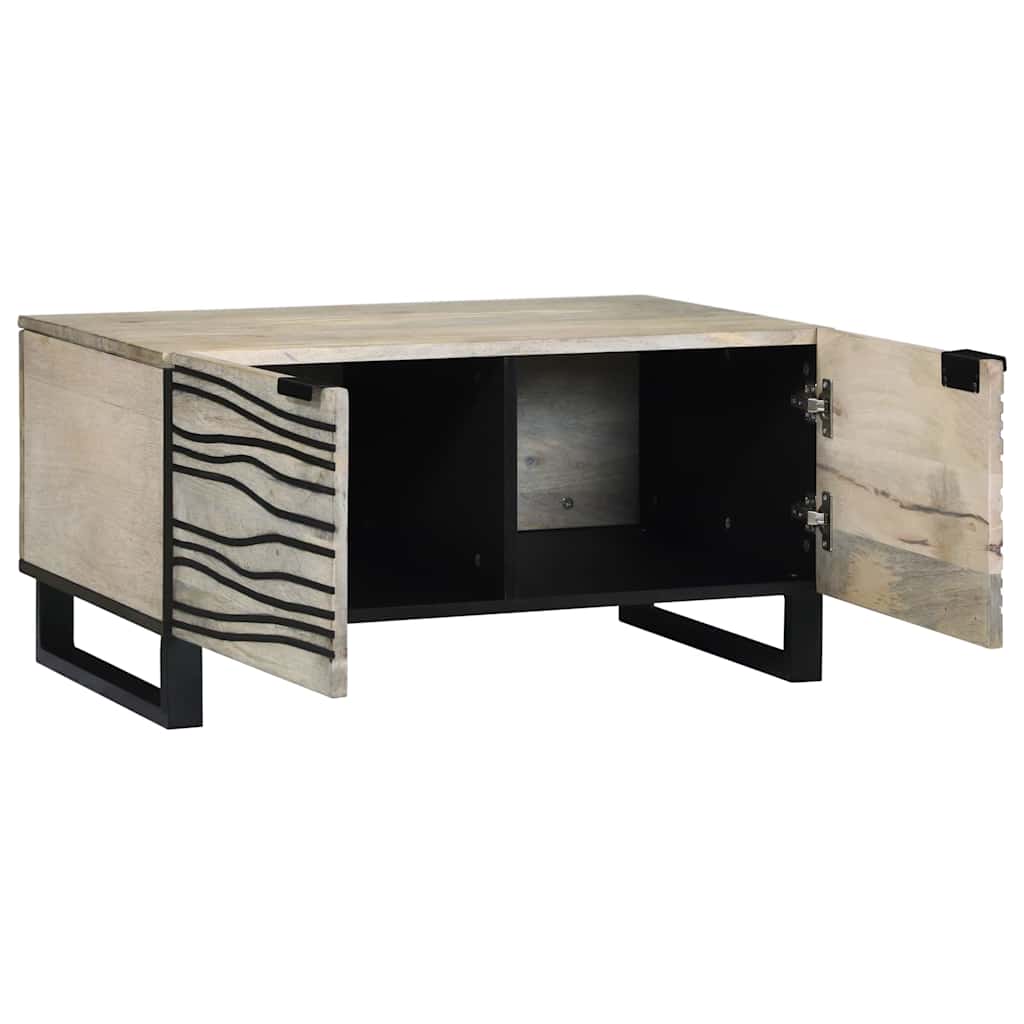 Vidaxl salontafel wit 80 x 50 x 40 cm bewerkt hout