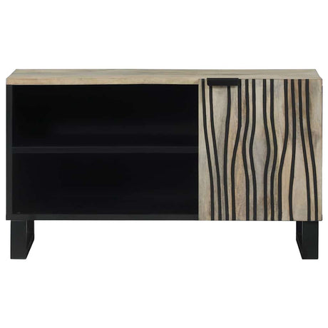 Vidaxl tv eenheden 80 x 33 x 46 cm wit bewerkt hout