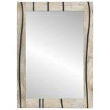 Vidaxl badkamer spiegel met spiegel bruin 70 x 50 x 2,5 cm