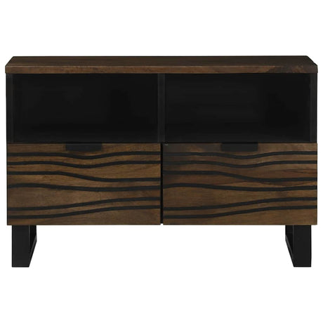 Vidaxl tv eenheden 70 x 33 x 46 cm walnotenhout bewerkt hout