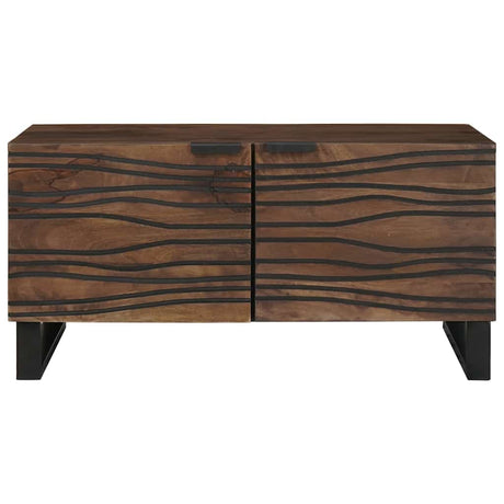 Vidaxl salontafel walnotenhout 80 x 50 x 40 cm bewerkt hout