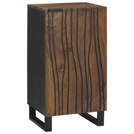 Vidaxl dressoir bruin 40 x 33 x 75 cm massief mangohout