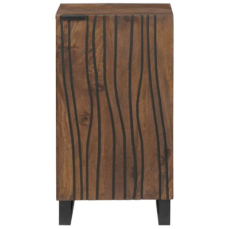 Vidaxl dressoir bruin 40 x 33 x 75 cm massief mangohout