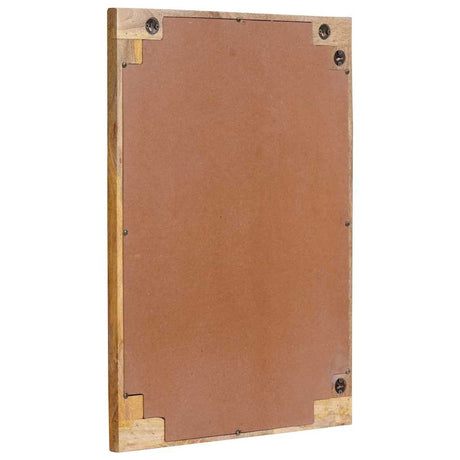 Vidaxl badkamer spiegel bruin 50 x 2,5 x 70 cm massief mango hout