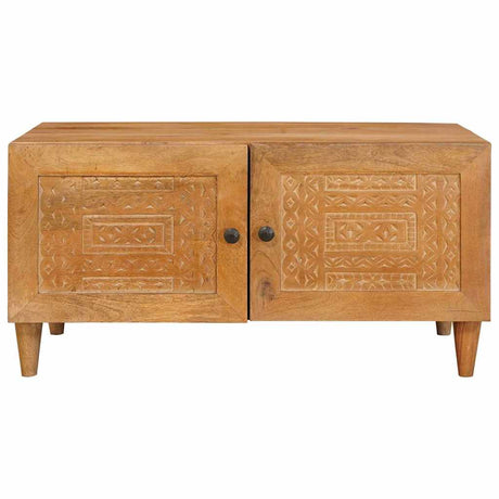 Vidaxl salontafel licht bruin 80 x 54 x 40 cm bewerkt hout