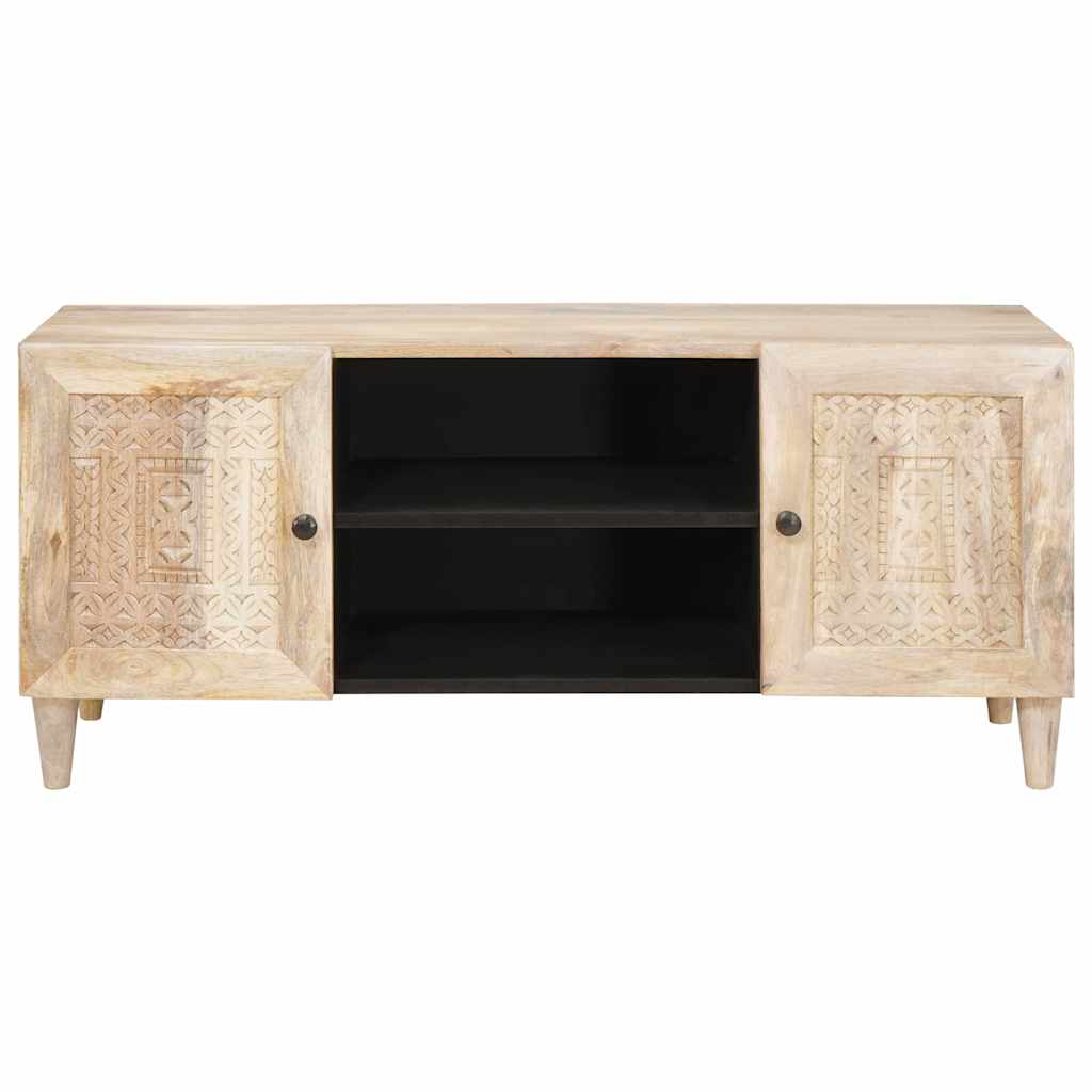 Vidaxl tv eenheden met plank wit 105 x 33 x 46 cm bewerkt hout