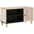 Vidaxl tv eenheden met plank wit 80 x 33 x 46 cm bewerkt hout